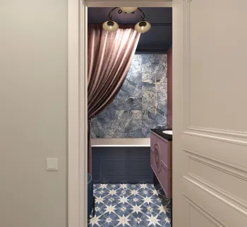 Интерьер ванной  смотреть на Basicdecor