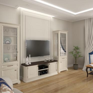 Интерьер гостиной в неоклассике смотреть на Basicdecor