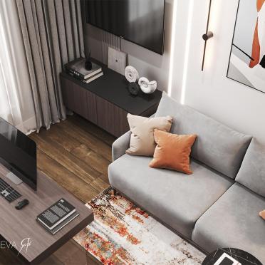 Интерьер гостиной  смотреть на Basicdecor