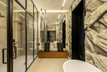 Интерьер ванной  смотреть на Basicdecor