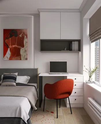 Интерьер спальни  смотреть на Basicdecor