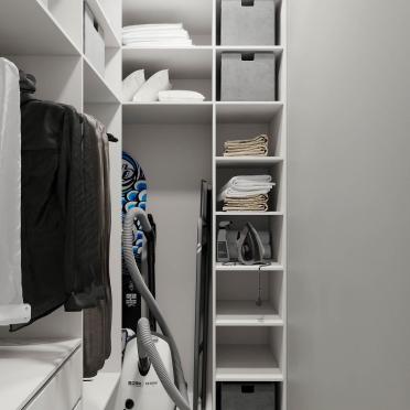 Интерьер гардеробной  смотреть на Basicdecor