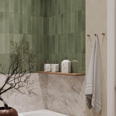 Интерьер ванной  смотреть на Basicdecor