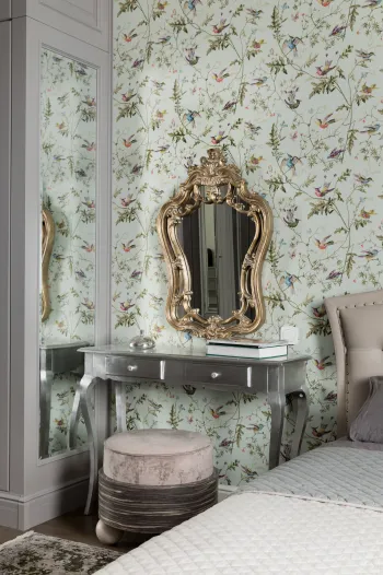 Интерьер спальни в классическом стиле и шебби-шике смотреть на Basicdecor