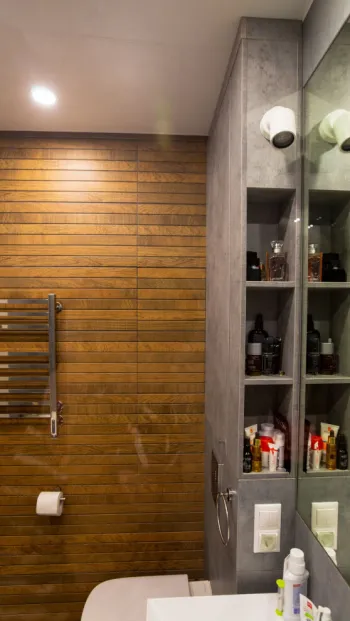 Интерьер ванной в современном стиле смотреть на Basicdecor