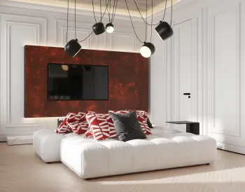 Интерьер гостиной  смотреть на Basicdecor