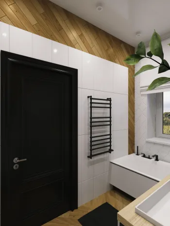 Интерьер ванной в современном стиле смотреть на Basicdecor