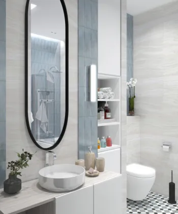 Интерьер ванной  смотреть на Basicdecor