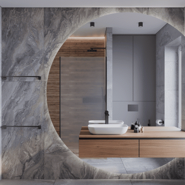 Интерьер ванной  смотреть на Basicdecor