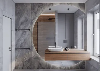 Интерьер ванной  смотреть на Basicdecor