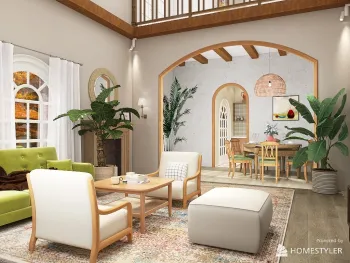 Интерьер гостиной  смотреть на Basicdecor
