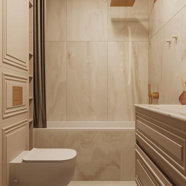 Интерьер ванной  смотреть на Basicdecor