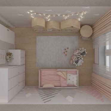 Интерьер детской с для девочки и для новорожденных  смотреть на Basicdecor