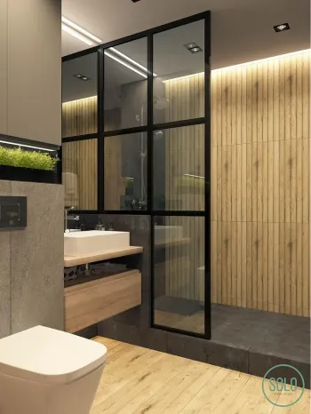 Интерьер ванной  смотреть на Basicdecor
