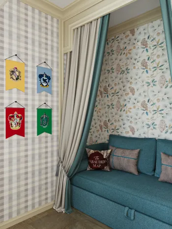 Интерьер детской  смотреть на Basicdecor