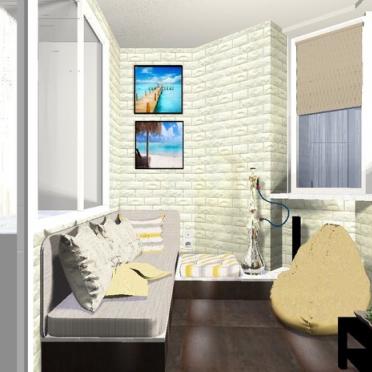 Интерьер детской с окном и балконом в стиле лофт смотреть на Basicdecor