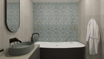 Интерьер ванной  смотреть на Basicdecor