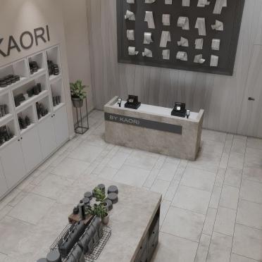 Интерьер с душевой из плитки и нишей из плитки  смотреть на Basicdecor