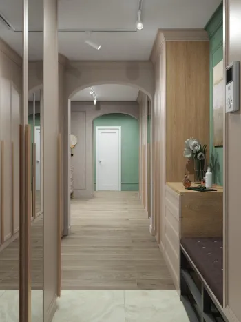 Интерьер прихожей  смотреть на Basicdecor