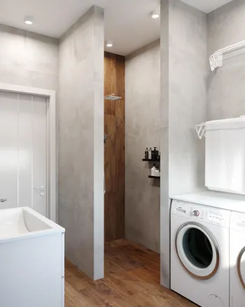 Интерьер ванной  смотреть на Basicdecor