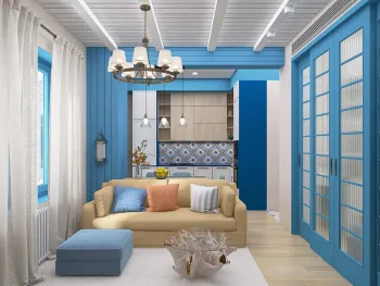 Интерьер гостиной  смотреть на Basicdecor
