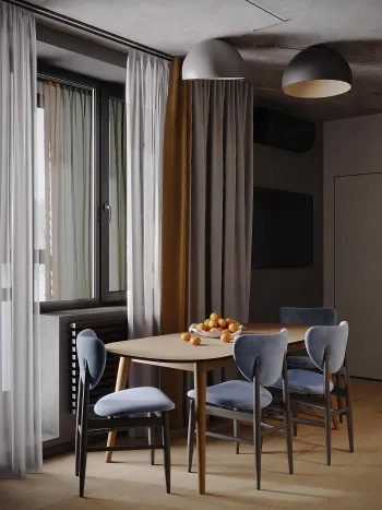 Интерьер столовой  смотреть на Basicdecor