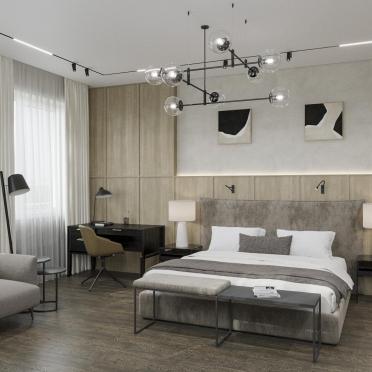 Интерьер спальни  смотреть на Basicdecor