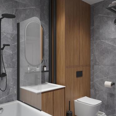 Интерьер ванной  смотреть на Basicdecor