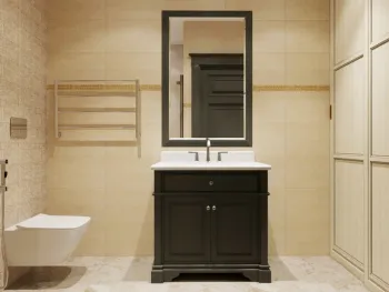 Интерьер ванной в классическом стиле смотреть на Basicdecor
