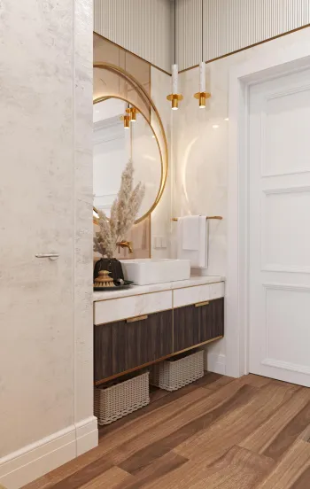 Интерьер ванной  смотреть на Basicdecor