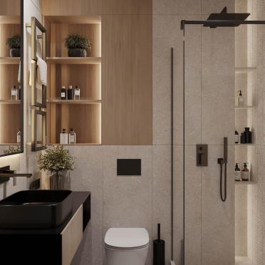 Интерьер ванной  смотреть на Basicdecor
