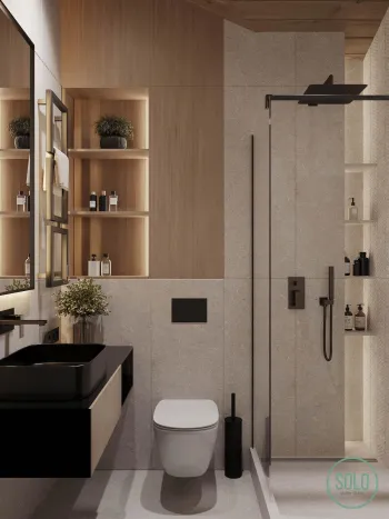 Интерьер ванной  смотреть на Basicdecor
