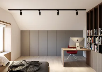 Интерьер c рабочим местом  смотреть на Basicdecor