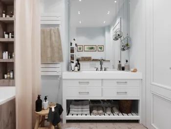 Интерьер ванной  смотреть на Basicdecor