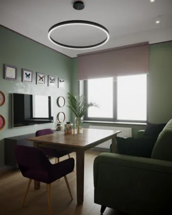 Интерьер в скандинавском стиле смотреть на Basicdecor