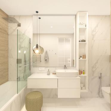 Интерьер ванной  смотреть на Basicdecor