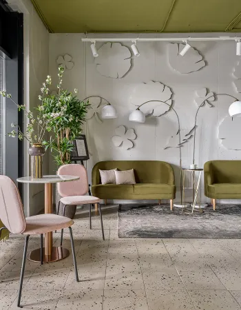 Интерьер кафе и ресторана  смотреть на Basicdecor