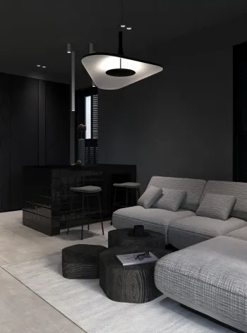 Интерьер гостиной в современном стиле смотреть на Basicdecor