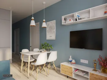 Интерьер столовой в современном стиле смотреть на Basicdecor