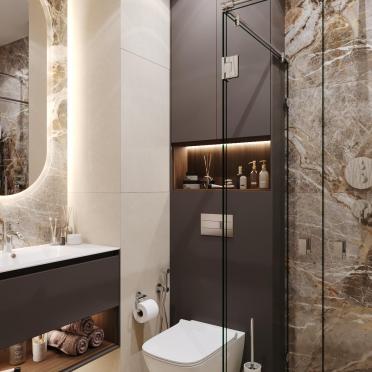 Интерьер ванной  смотреть на Basicdecor