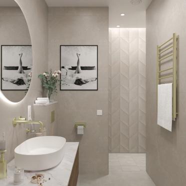 Интерьер ванной  смотреть на Basicdecor