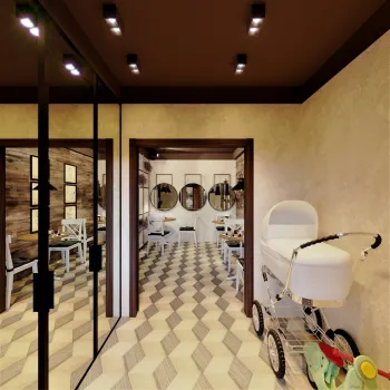 Интерьер офиса в стиле кантри смотреть на Basicdecor