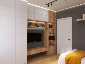 Интерьер спальни  смотреть на Basicdecor
