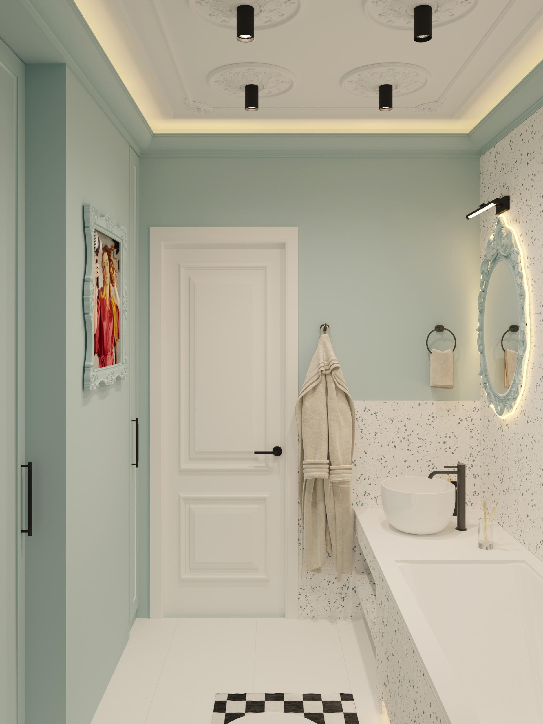 Интерьер ванной с рейками с подсветкой, подсветкой настенной, подсветкой светодиодной и с подсветкой