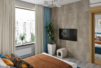 Интерьер спальни в современном стиле смотреть на Basicdecor