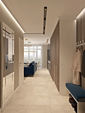 Интерьер коридора в неоклассике смотреть на Basicdecor