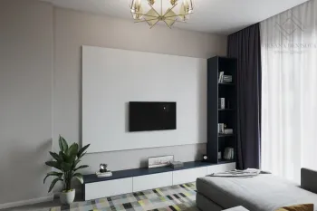 Интерьер гостиной в современном стиле смотреть на Basicdecor