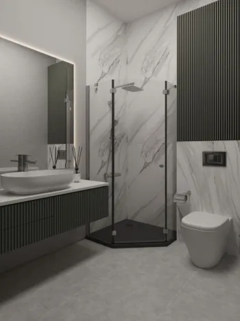Интерьер ванной  смотреть на Basicdecor