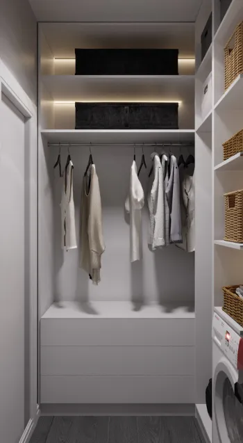 Интерьер cветильниками над кроватью в современном стиле смотреть на Basicdecor