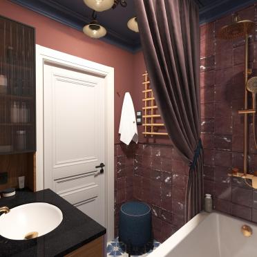 Интерьер ванной  смотреть на Basicdecor